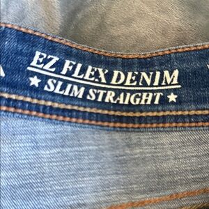 American Eagle Outfitters Slim Straight Jeans - Light Blue